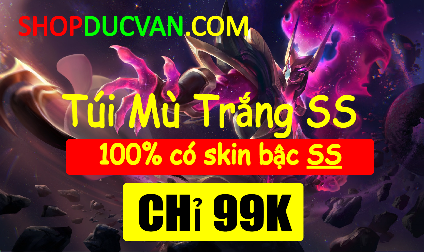 TÚI MÙ TRẮNG SIÊU CẤP